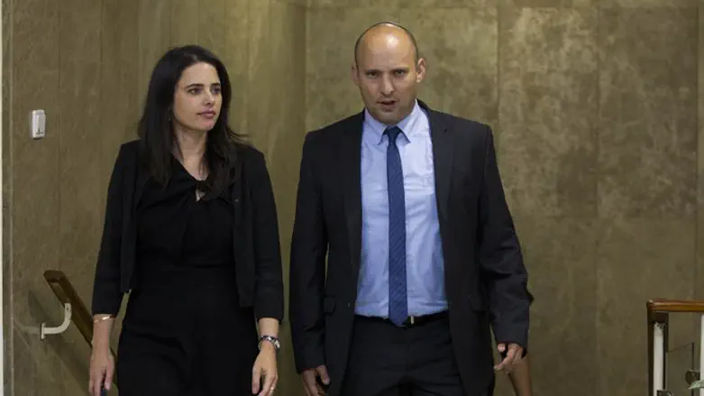 Ministers Bennett and Shaked