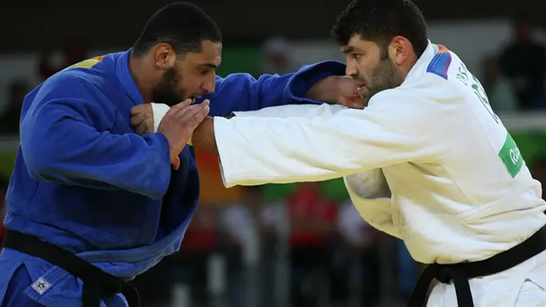 Islam el-Shahabi and Or Sasson at the 2016 Rio Olympics