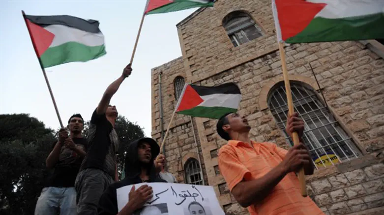 Israeli Arabs protest in Haifa (archive)