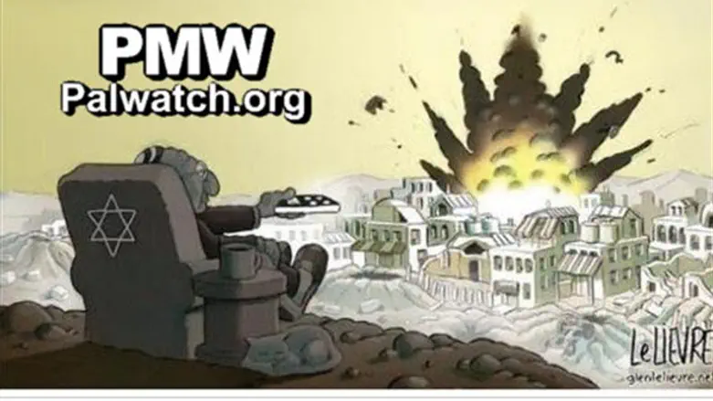 Anti-Semitic Fatah cartoon