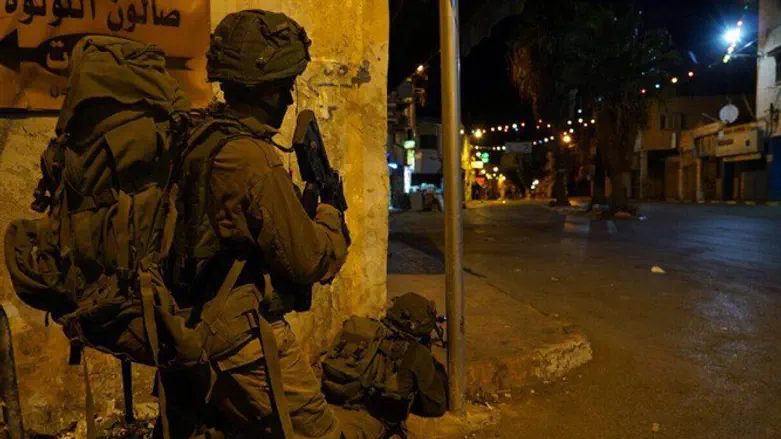 IDF forces operate in Jenin