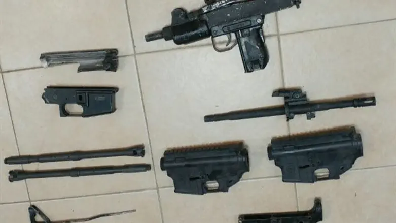 Part of weapon cache uncovered