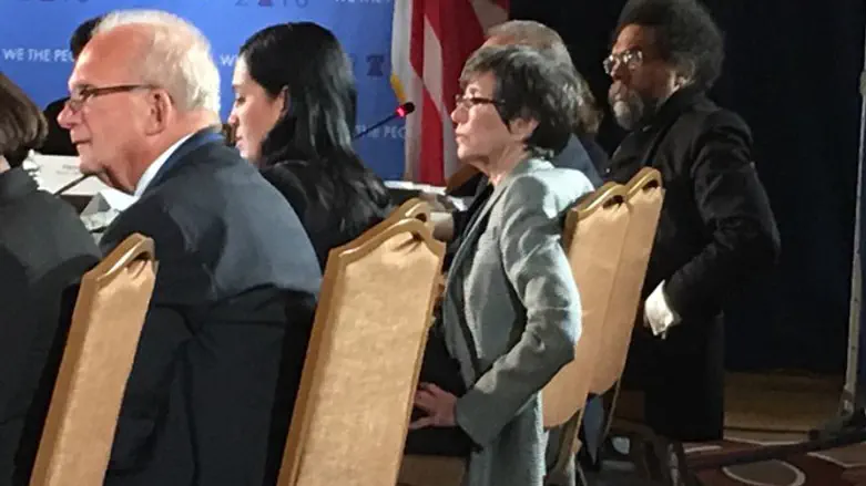 Democratic platform committee meeting