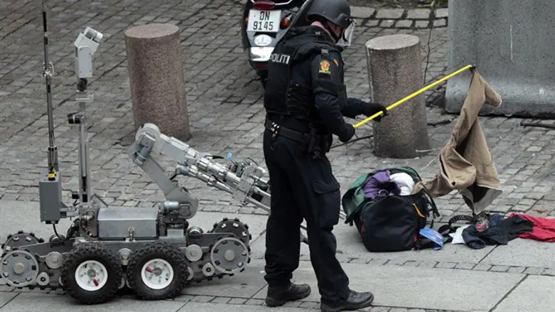 Police bomb disposal unit in Oslo (file)