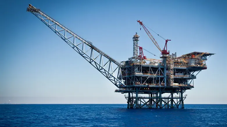 Israel's Tamar gas rig, operated by Noble