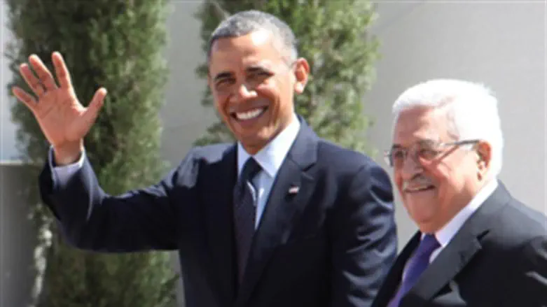 Barack Obama, Mahmoud Abbas