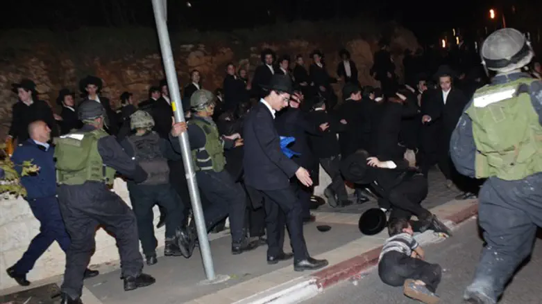 Haredi demonstration