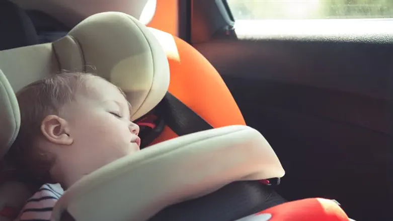 Baby in car