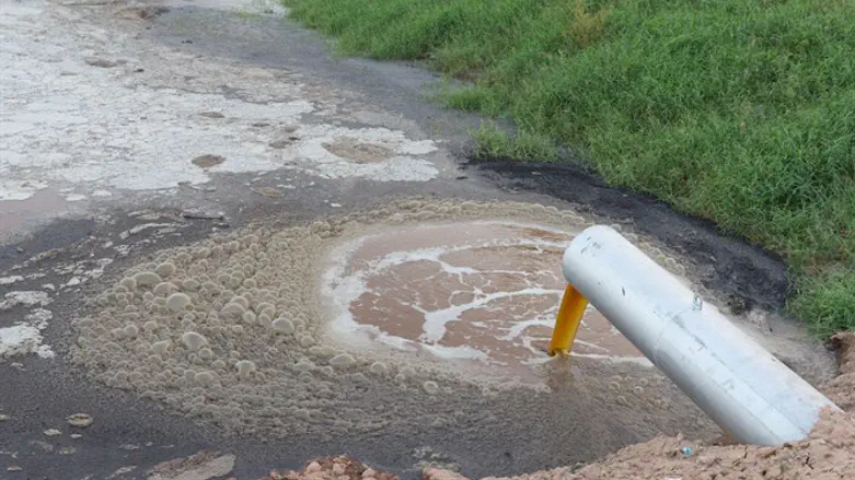 Environmental destruction strategy: Raw sewage