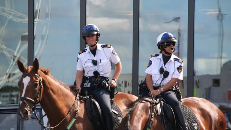 Amsterdam police officers