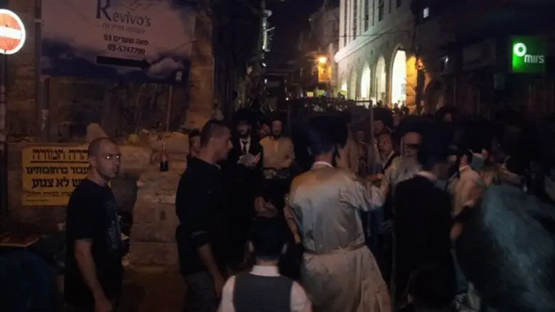 Clashes in Mea Shearim (archive)