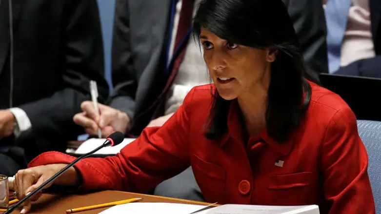 never misses chance to defend Israel: Haley at UN