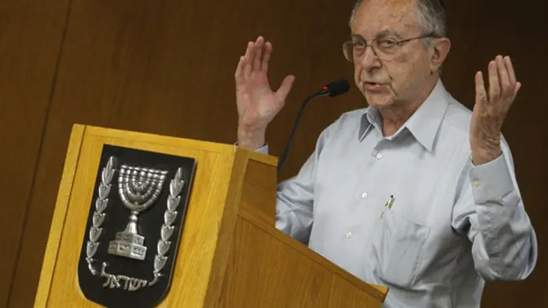 Moshe Arens, addressing Knesset in 2012