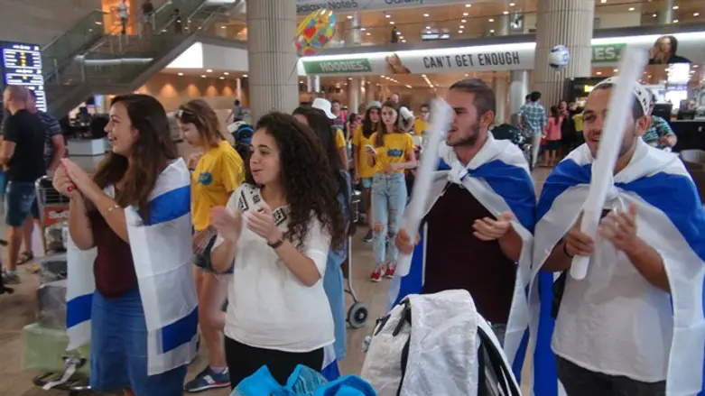 Jewish students connect to Israel