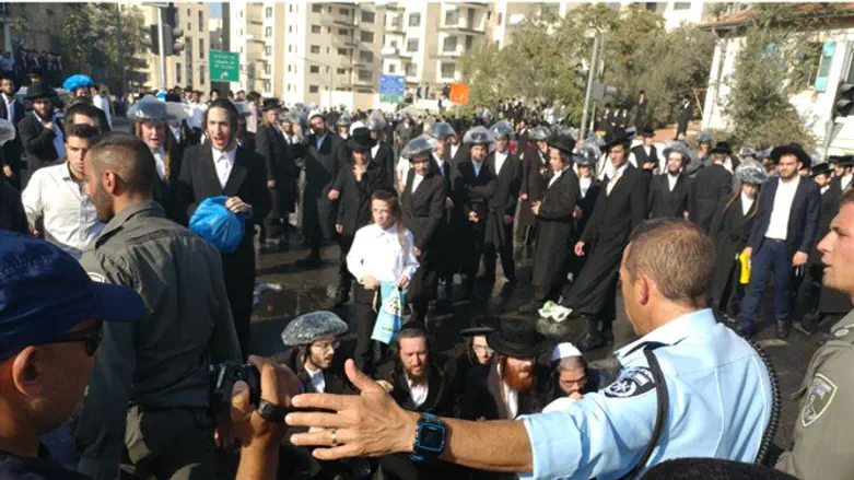 Haredi demonstration