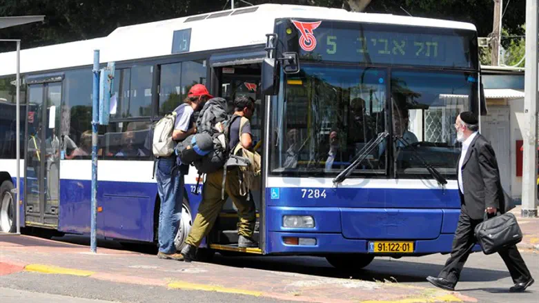 Public bus (illustrative)