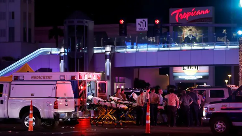 Scene of Las Vegas shooting