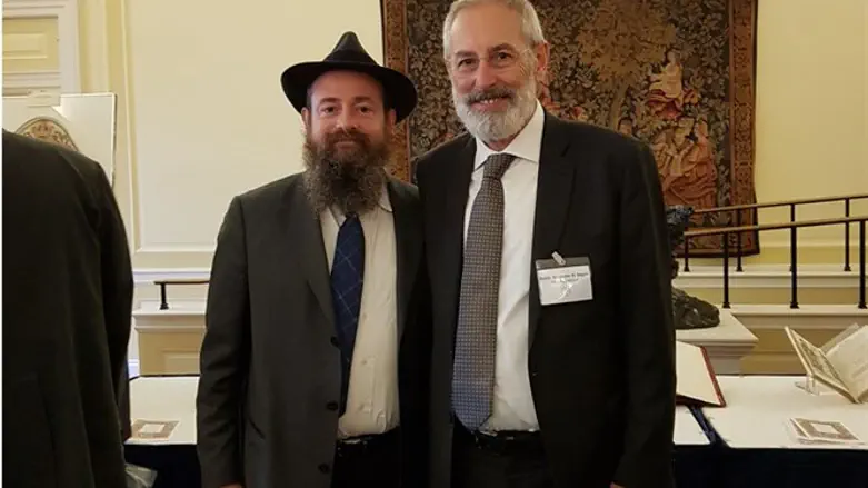 Rabbi Menachem Even-Israel and Rome Rabbi Riccardo Rabbi Riccardo Di Segni