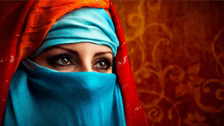Arab woman (illustrative)