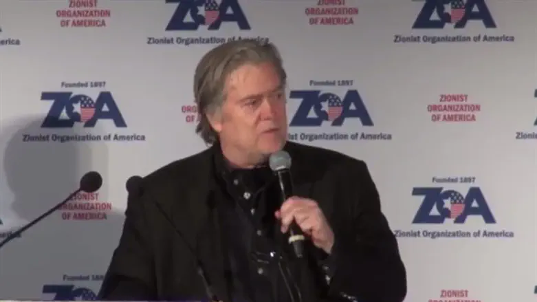  Steve Bannon addresses Zionist Organization of America gala