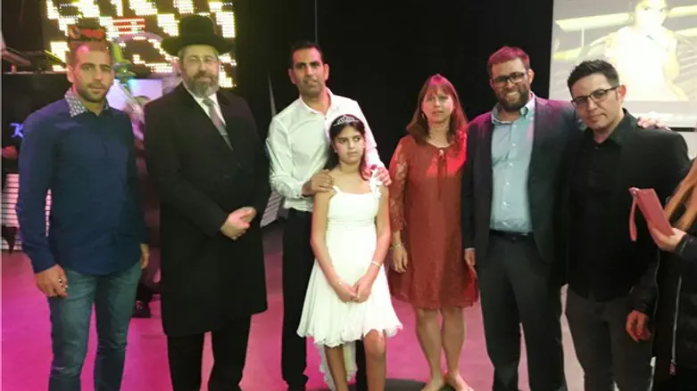 Moriah Naveh celebrates her bat mitzvah