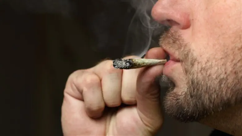 Smoking pot marijuana drugs