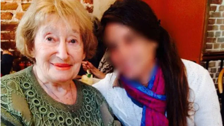 Mireille Knoll with Grandaughter