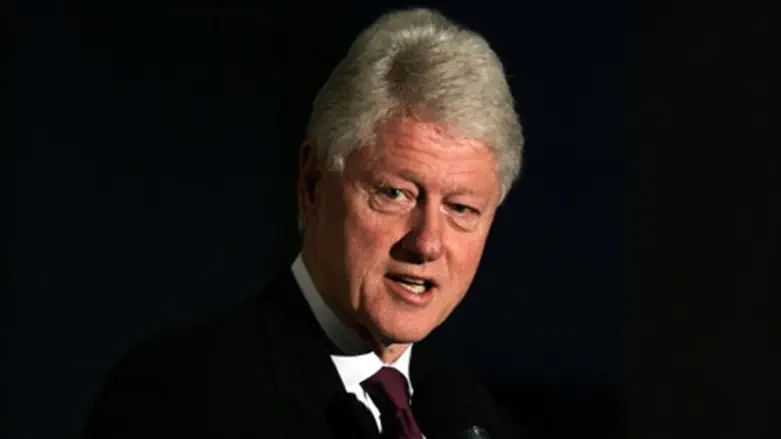 former US president Bill Clinton