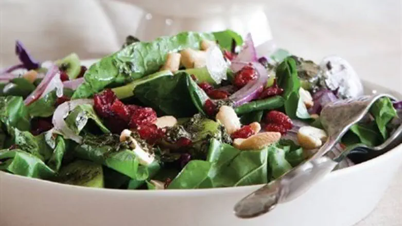 Kiwi Spinach Salad