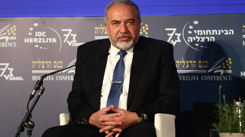Liberman at Herzliya Conference