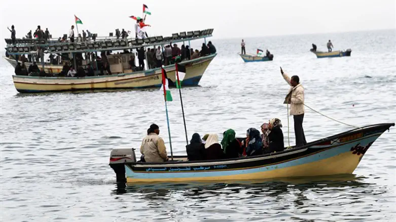 Gazan fishermen 