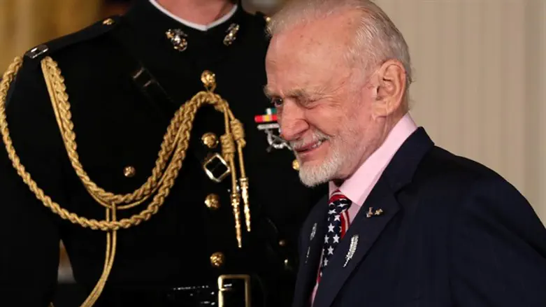 Former U.S. astronaut Buzz Aldrin
