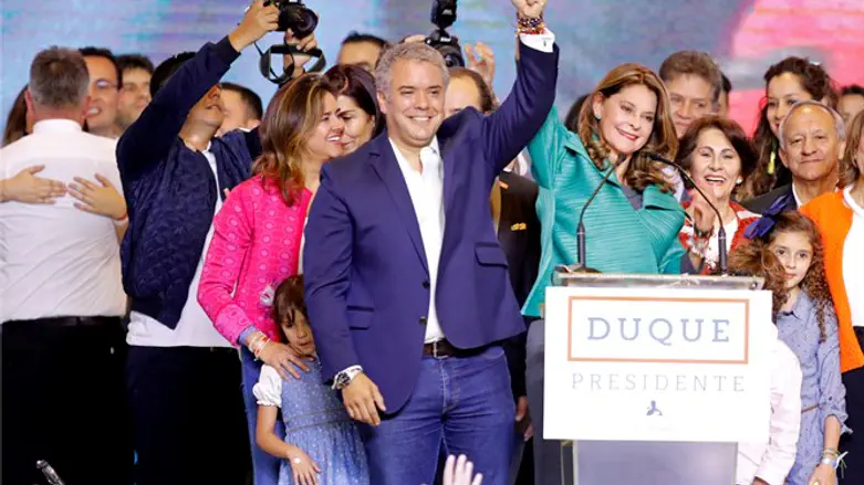 Columbian president-elect Ivan Duque