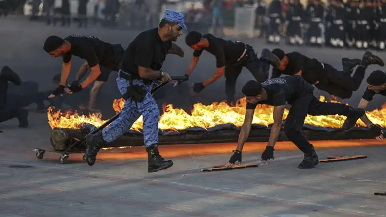 Hamas feigning bravado in Gaza 'training'
