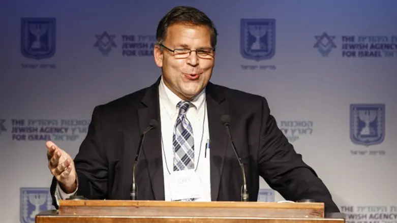 Jerry Silverman, at 2013 GA in Jerusalem