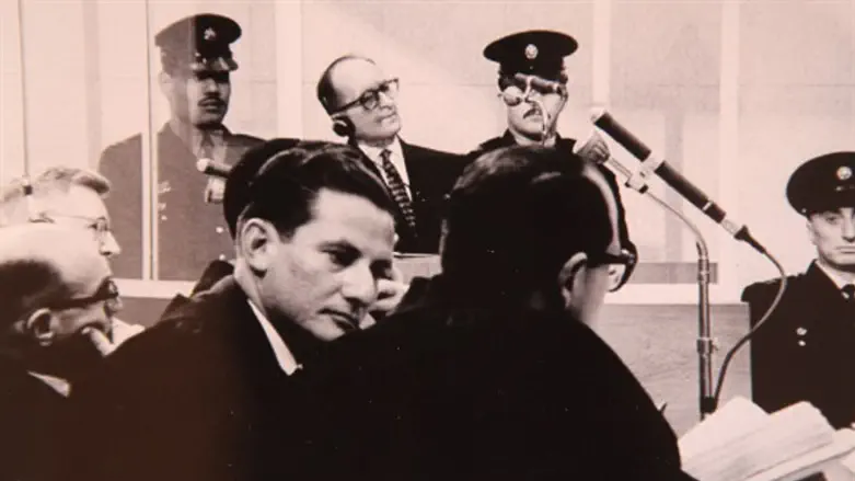 Adolf Eichmann on trial