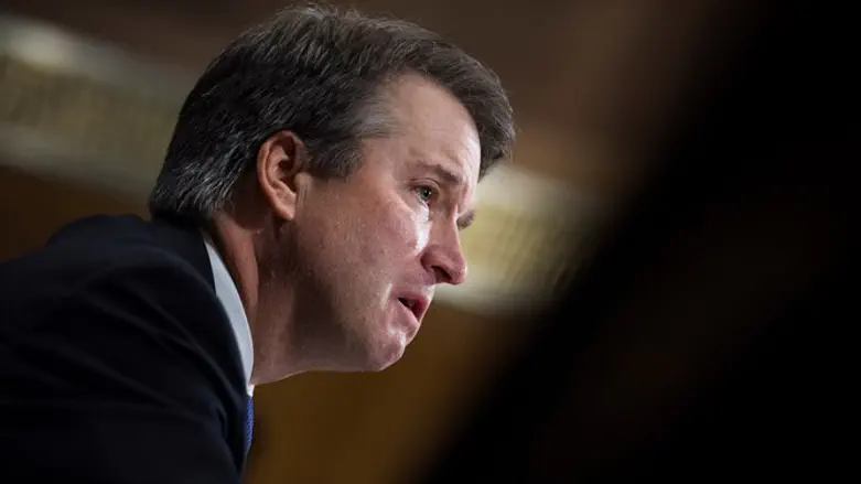 Judge Brett Kavanaugh testifies during the Senate Judiciary Committee hearing