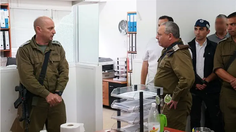 IDF Chief of Staff at Barkan