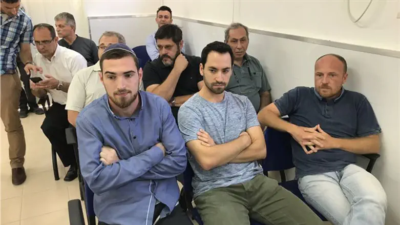 Lubarsky family in Ofer military court