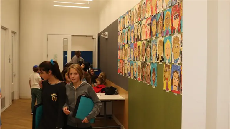 Students at the Shefa School in New York, Oct. 8, 2018.
