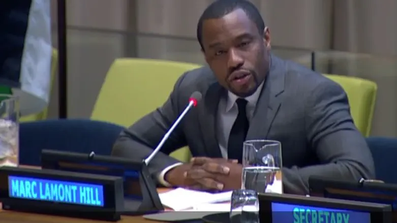 Marc Lamont Hill at United Nations
