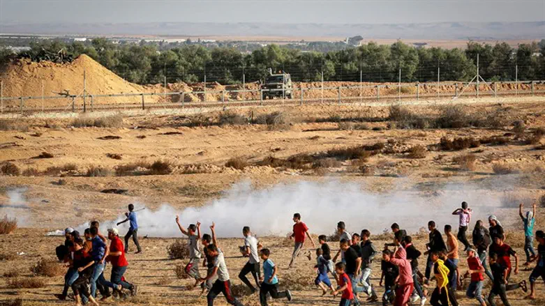 Hamas-organized protests on the border between Gaza and Israel