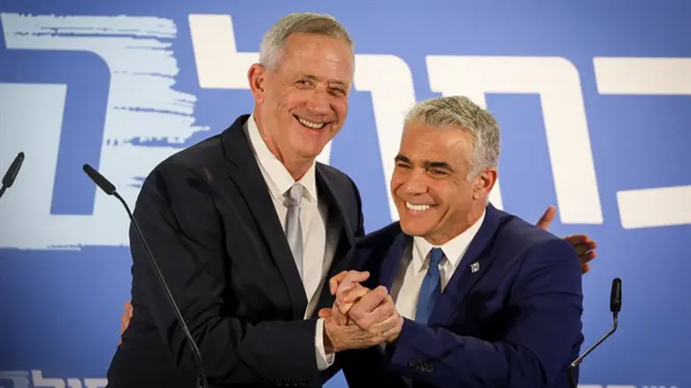 INTO THE FRAY: Gantz-Lapid’s directionless ad hoc political concoction