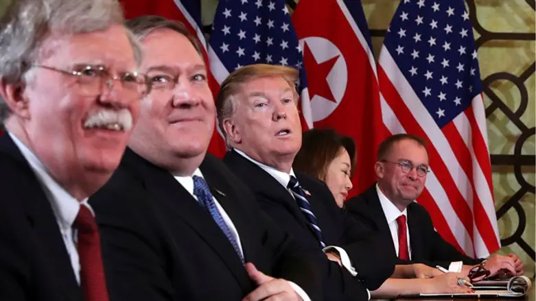 Bolton, Pompeo, Trump