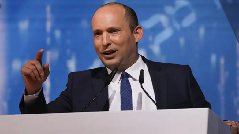 Bennett at Israel Prize ceremony