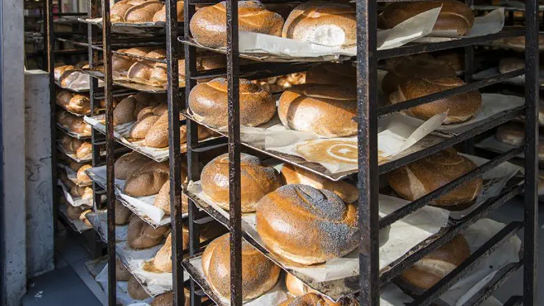 Challah at a bakery