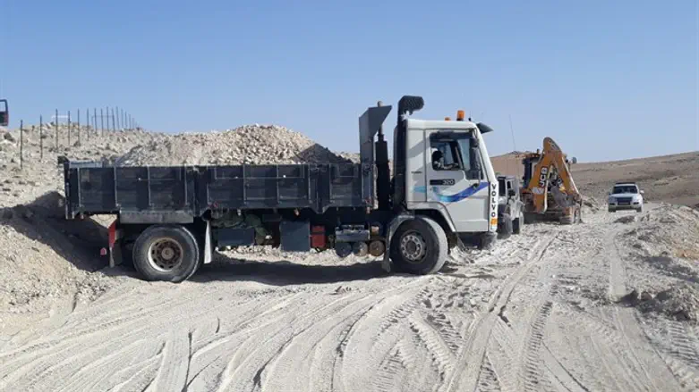 Illegal work done at the nature reserve