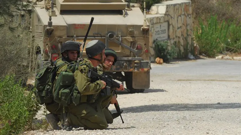 IDF soldiers at Lebanon border (archive)