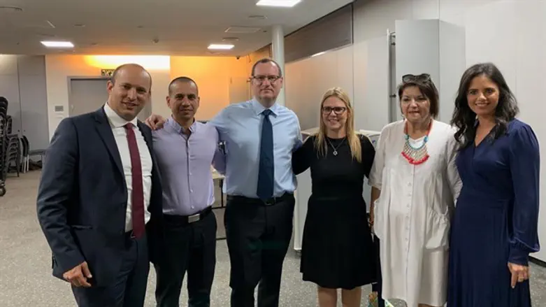 Bennett and Shaked meet with Zehut candidates ahead of September 2019 election