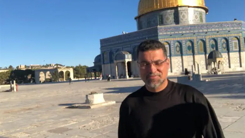 Zoabi on Temple Mount